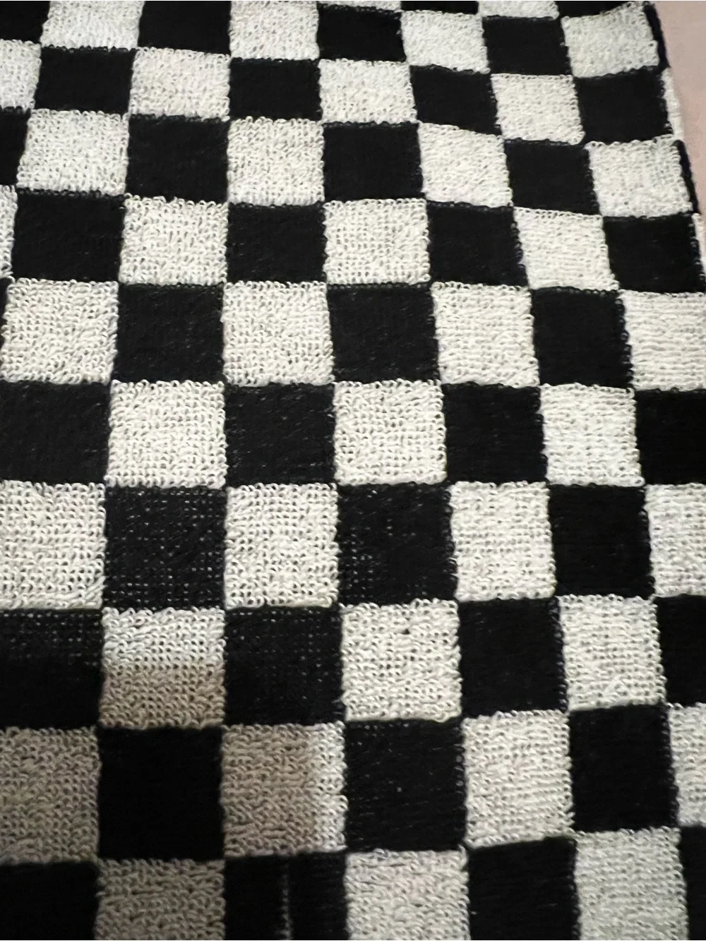 NWOT Checkerboard Hand Towels Two-Pack